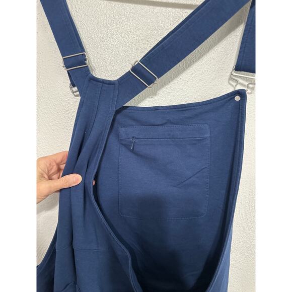 SWOVERALLS BKLYN Swovie Sweatpants Overall Shorts 2XL Blue Soft Casual 6 Pockets - Picture 9 of 15